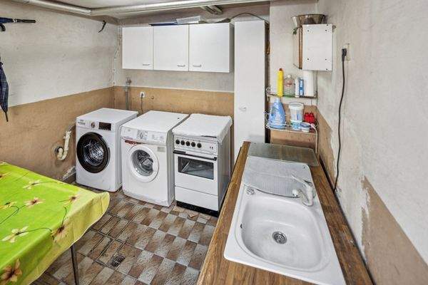 Waschküche auf dem Hof 