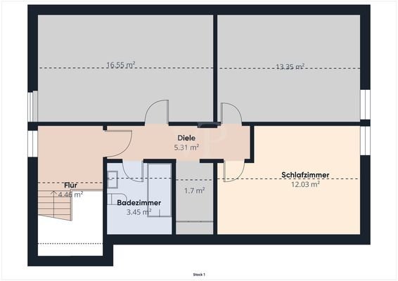 Grundriss DG des EFH