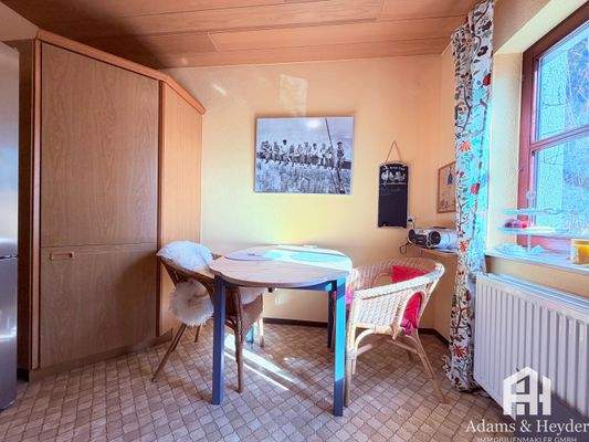 Sitzbereich in Küche