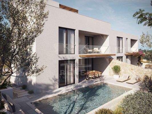 Neubau in ruhiger Stadtrandlage von Vodice