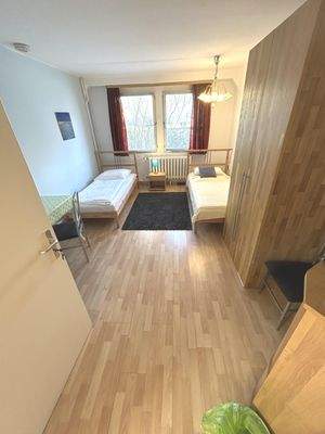 Beispiel 2-Bett-Zimmer ohne Bad