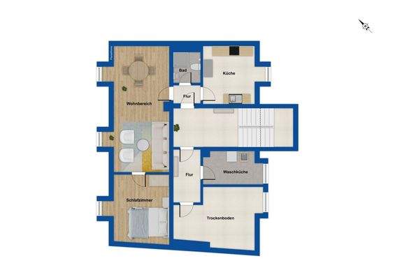 Grundriss Dachgeschoss