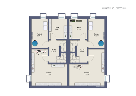 Grundriss Kellergeschoss