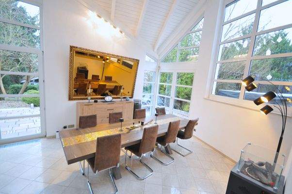 Eindrucksvoller Essbereich