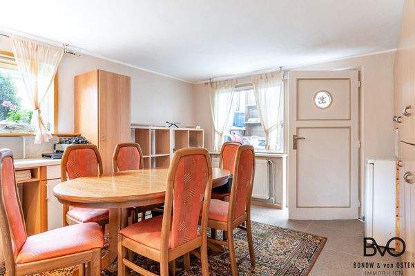 Außeneingang zum Kellergeschoss