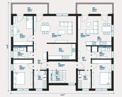 Cleveres Wohnkonzept Apartmenthaus 