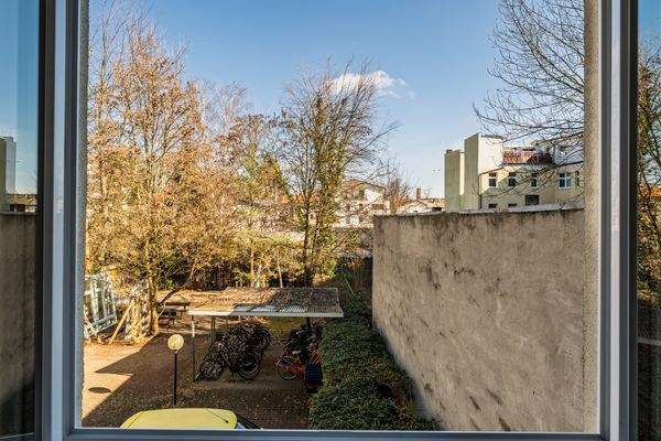 Aussicht zum Innenhof