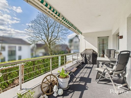 überdachte Terrasse