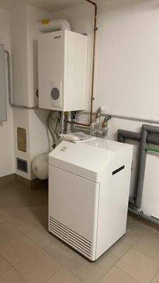 Erdgas-Zentralheizung inkl. Warmwasserbereitung