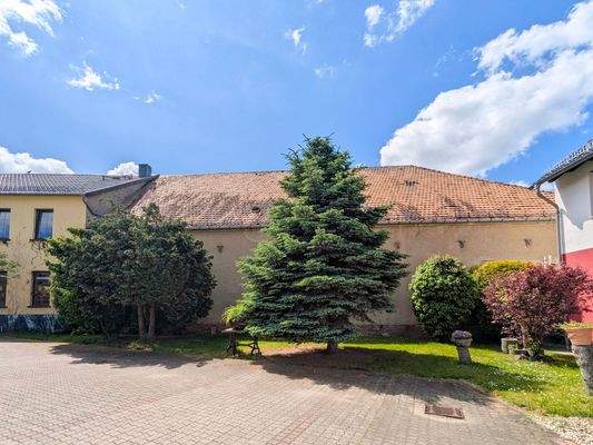 Scheune Rückansicht