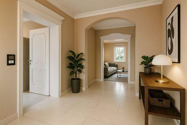 Visualisierung Zugang zum Schlafbereich