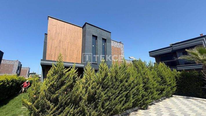 Ready to Move In Furnished New Villas with Pools in Kuşadası