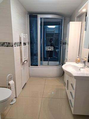 Badezimmer am Schlafzimmer