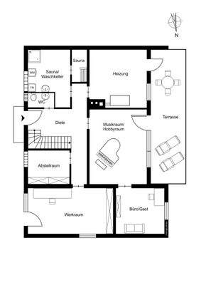 Grundriss Erdgeschoss