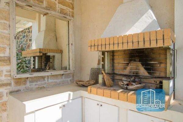 Kreta, Pitsidia: Wunderbare Villa mit Pool und Blick auf die Berge von Psiloritis