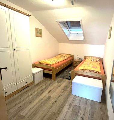 Schlafen Wohnung 2 OG