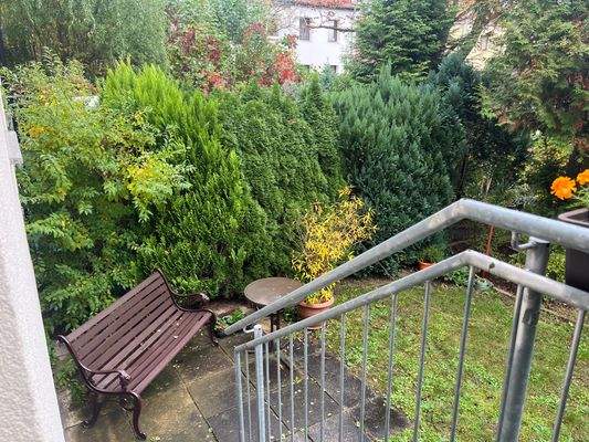 Blick in den eigenen Garten