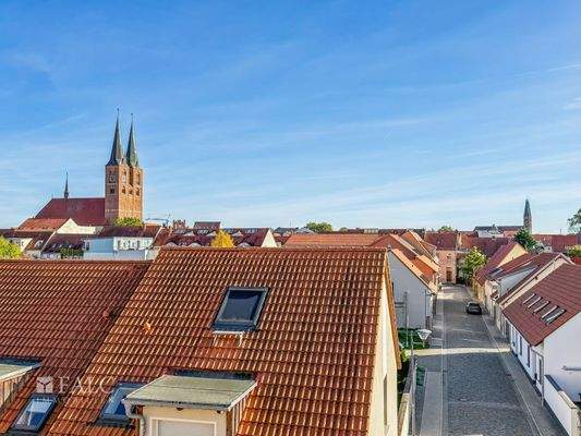 Blick aus dem Dachgeschoss