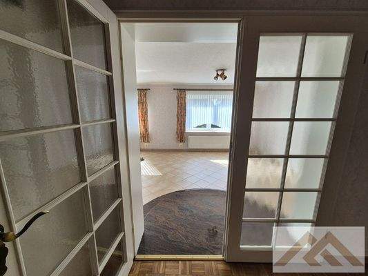 Blick in das Wohnzimmer, EG