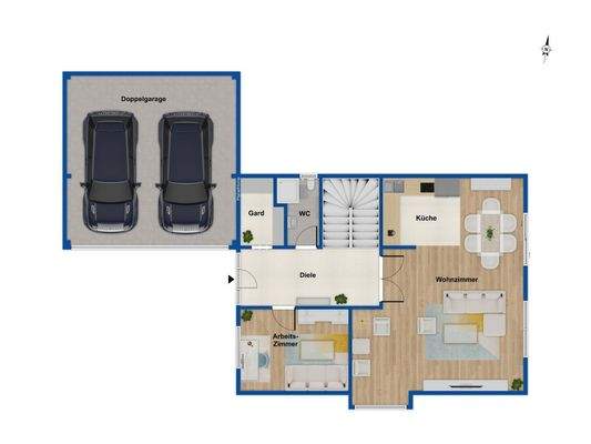 Grundriss Erdgeschoss