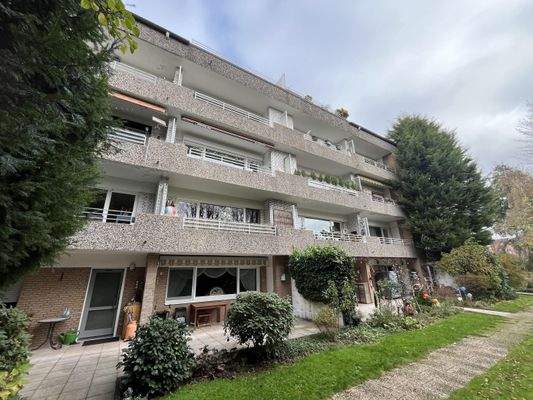 Gartenansicht - Balkon