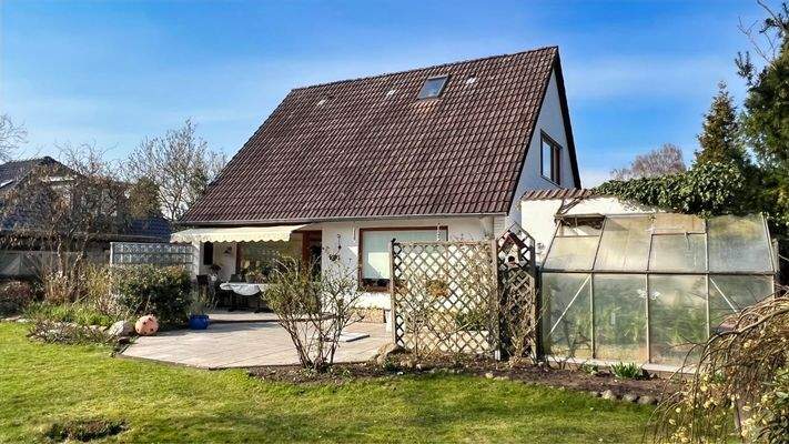 Blick auf die Terrasse