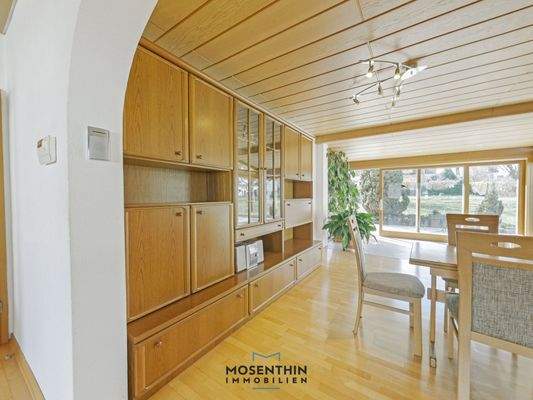 Blick zum Wintergarten