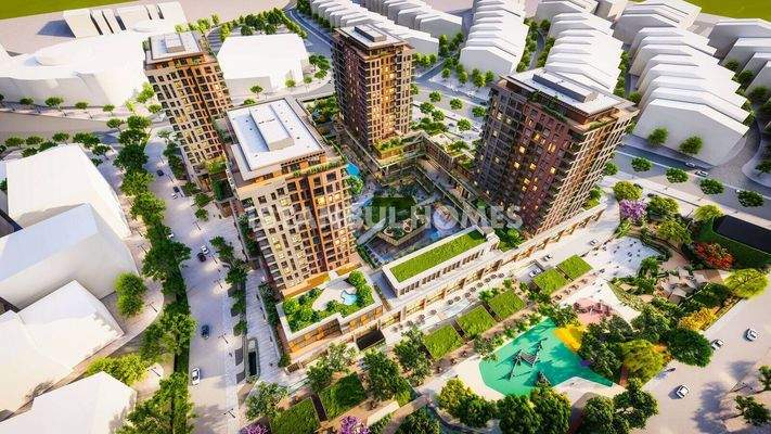 Flats Close to the Tram and a Mall in Bahcelievler Istanbul