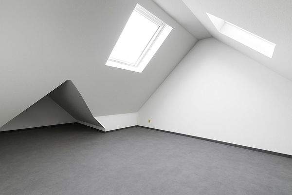 Büro Schlafzimmer Dachgeschoss