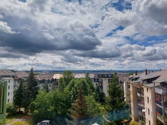 Ausblick Balkon