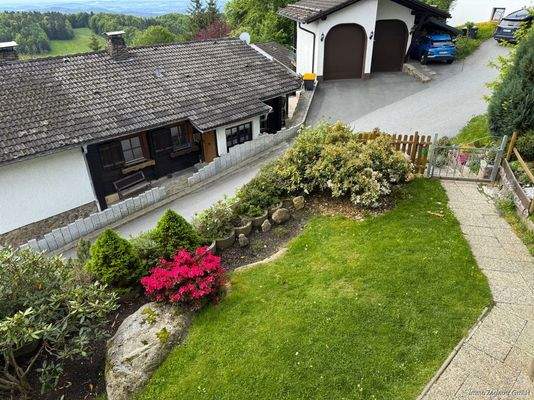 Ein Blick in den Garten