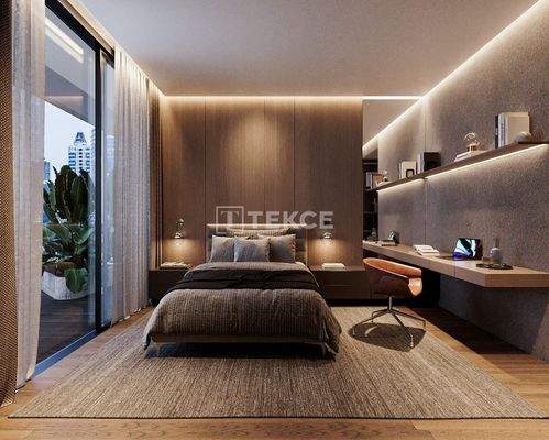 Apartments with Separate Jacuzzi and Bosphorus View in Beşiktaş