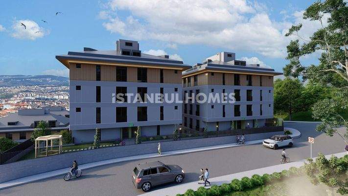 City-View Flats with Horizontal Architecture in Istanbul Uskudar