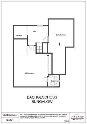 Grundriss Dachgeschoss Bungalow