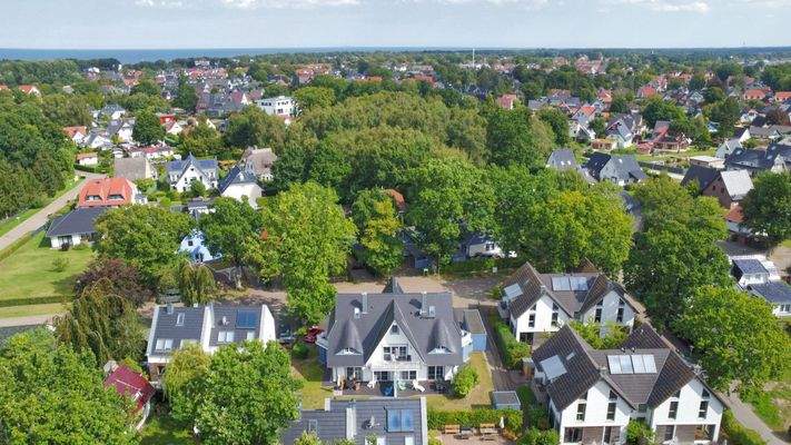 Luftbild mit Südwestansicht