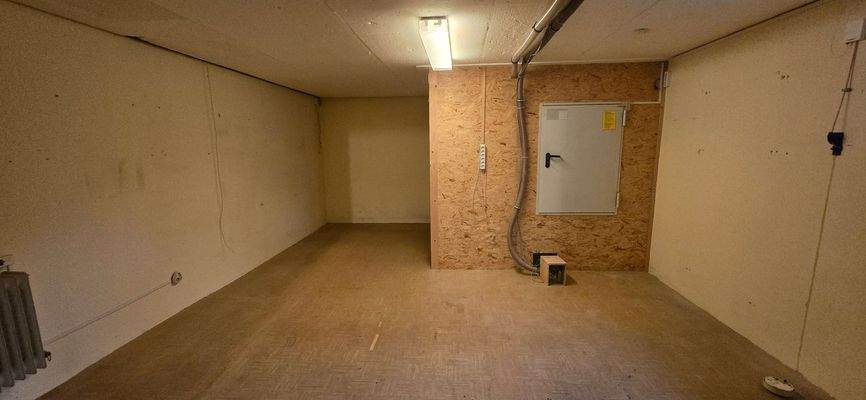 Hoppyraum mit Pelletlager