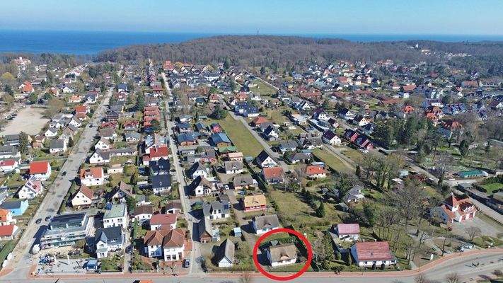 Luftaufnahme Richtung Streckelsberg