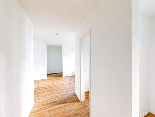 Flur-schnittgleiche Wohnung