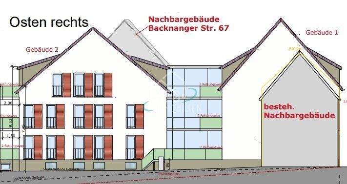 Ansicht Osten rechts