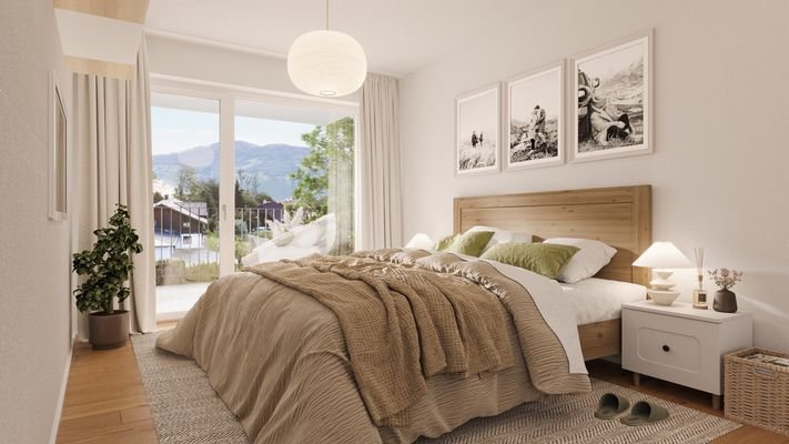 Schlafzimmer Visualisierung