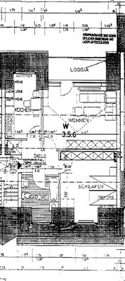 Dachgeschosswohnung Grundriss