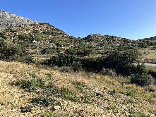 Kreta, Triopetra: Grundstück mit Meerblick zu verkaufen