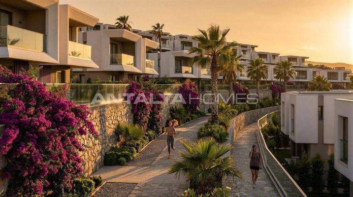 Nature-View Villas for Sale with Pool in Bodrum Adabuku