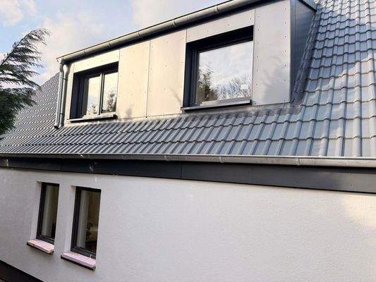 Seitenansicht Gauben