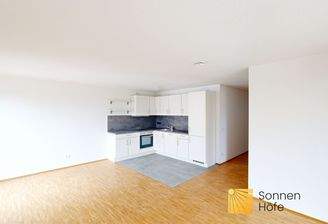 Wohn- und Essbereich (Musterwohnung)