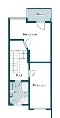 Grundriss Skizze 1.OG