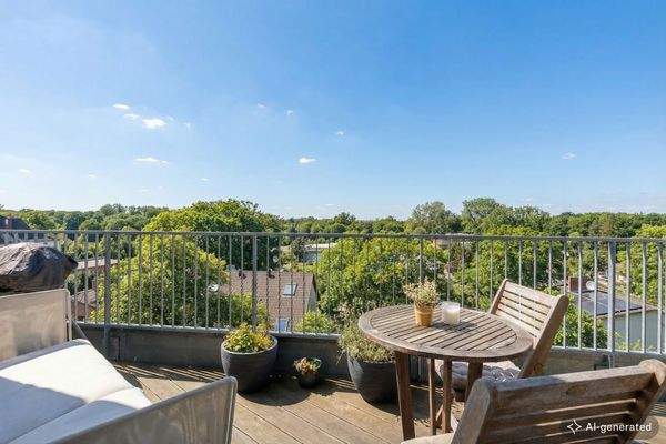 Dachterrasse -Südwest