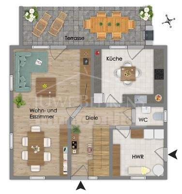 Grundriss Erdgeschoss