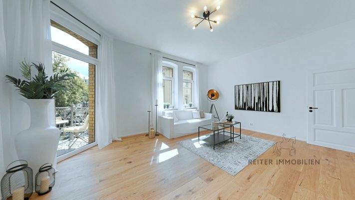 Wohnzimmer voller Elegan