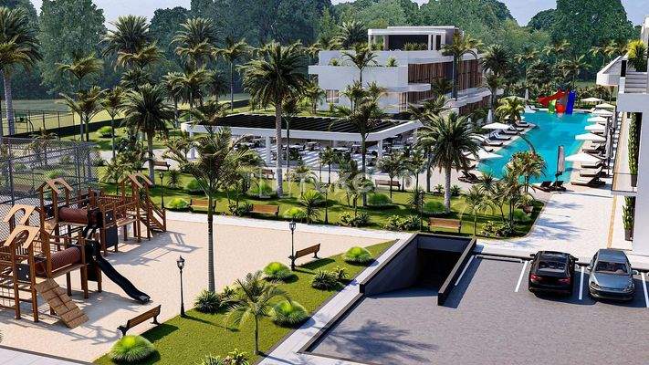 Real Estate in Project with Rich Amenities in North Cyprus İskele